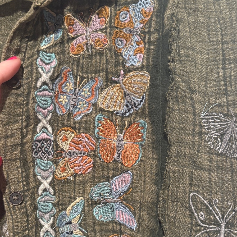 Avani Women's long sleeve with Butterfly Design